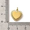 304 Stainless Steel Enamel Charms STAS-R153-08G-01-3