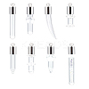 16 Sets 8 Style Transparent Glass Bottle Pendants GLAA-AR0001-26-1