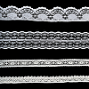 4 Styles Polyester Lace Trim OCOR-GF0005-25D-6