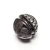 Brass Micro Pave Grade AAA Cubic Zirconia Beads ZIRC-O010-01-NR-3