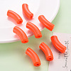 Opaque Acrylic Beads MACR-S372-001B-S026-6