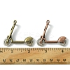 6Pcs 2 Colors Tibetan Style Alloy Pendants FIND-FS0002-58-5
