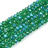 Electroplate Glass Beads Strands EGLA-A044-T2mm-L18-1
