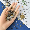 600PCS 6Colors Iron Bead Caps IFIN-YW0003-06-5