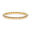 Synthetic Non-magnetic Hematite Beaded Stretch Bracelets for Men Women YP2747-4-1