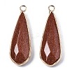 Synthetic Goldstone Pendants G-S359-319D-2