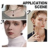 20Pcs 2 Colors Alloy Enamel Pendants ENAM-SC0003-84-5