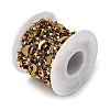Handmade 304 Stainless Steel ABS Plastic Pearl Moon Link Chains CHS-L032-10G-03-3