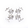 Tibetan Style Alloy Toggle Clasps LS-LF5115Y-2