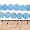 Dyed Natural Malaysia Jade Beads Strands G-G021-01D-09-2