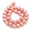 Shell Pearl Beads Strands BSHE-F013-01B-2
