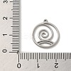 Non-Tarnish 304 Stainless Steel Pendants STAS-O005-18P-3