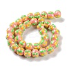 Handmade Porcelain Beads Strands PORC-L078-01J-1
