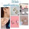 304 Stainless Steel Stud Earring Findings STAS-UN0015-57A-6