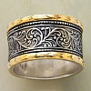 Brass Wide Band Finger Rings for Women WG6EEAC-01-1