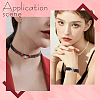 32Pcs 2 Colors Alloy Rhinestone Slide Charms FIND-SC0010-38-5