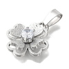304 Stainless Steel Pendants STAS-Z092-03P-01-2