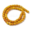 Handmade Lampwork Chevron Beads Strands LAMP-K041-01B-10-3