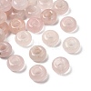 Natural Rose Quartz European Large Hole Beads X-G-Q442-19-1