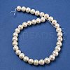 Natural Cultured Freshwater PearlBeads Strands PEAR-K003-12A-01-2