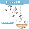 60Pcs Tibetan Styles Alloy Pendants FIND-YW0008-84-2