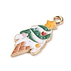 Alloy Enamel Pendants LS-ENAM-B030-02G-05-2