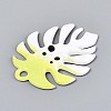 Spray Painted Alloy Big Pendants PALLOY-T092-79E-3