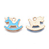 Alloy Enamel Pendants ENAM-S115-040C-3