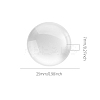 Transparent Glass Cabochons GGLA-YW0001-06B-3