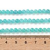 Natural Amazonite Round Bead Strands G-N0081-4mm-17-02-5