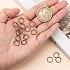 Brass Open Jump Rings LS-JRC10MM-R-5