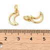 Brass Charms KK-G364-09G-01-3