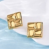 304 Stainless Steel Stud Earrings for Women EJEW-F357-03G-03-4