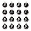 Platinum Plated Alloy Charms ENAM-S118-02F-P-2