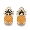 Alloy Enamel Pendants X-ENAM-T009-50A-RS-1