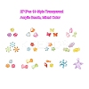 271Pcs 13 Style Transparent Acrylic Beads TACR-YW0001-26-2