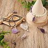 9Pcs 9 Styles Natural Gemstone Pendants G-PJ0001-02-8