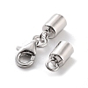 Anti-Tarnish 925 Sterling Silver Lobster Claw Clasps STER-P055-03F-P-2