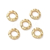 Rack Plating Zinc Alloy Linking Rings PALLOY-F305-06A-G-2