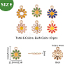 Alloy Charms ENAM-SC0001-23LG-2