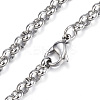 Tarnish Resistant 304 Stainless Steel Necklaces LS-NJEW-E080-03P-2