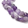 Natural Lavender Amethyst Beads Strands G-P497-01E-17-4