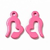 Spray Painted 201 Stainless Steel Charms STAS-G304-27E-1
