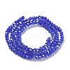 Electroplate Opaque Glass Beads Strands EGLA-A035-P3mm-A07-2
