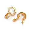 Rack Plating 925 Sterling Silver Micro Pave Clear Cubic Zirconia Enhancer Shortener Bails STER-H105-05G-2