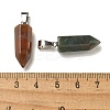 Natural Indian Agate Pendants G-Z067-07P-23-4