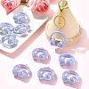 UV Plating Opaque Acrylic Pendants SACR-FZC0001-001G-6