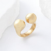304 Stainless Steel Cuff Open Rings RY3631-6-1