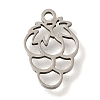 201 Stainless Steel Pendants STAS-R136-01P-09-1