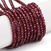 Natural Garnet Beads Strands X-G-F770-D02-02-2